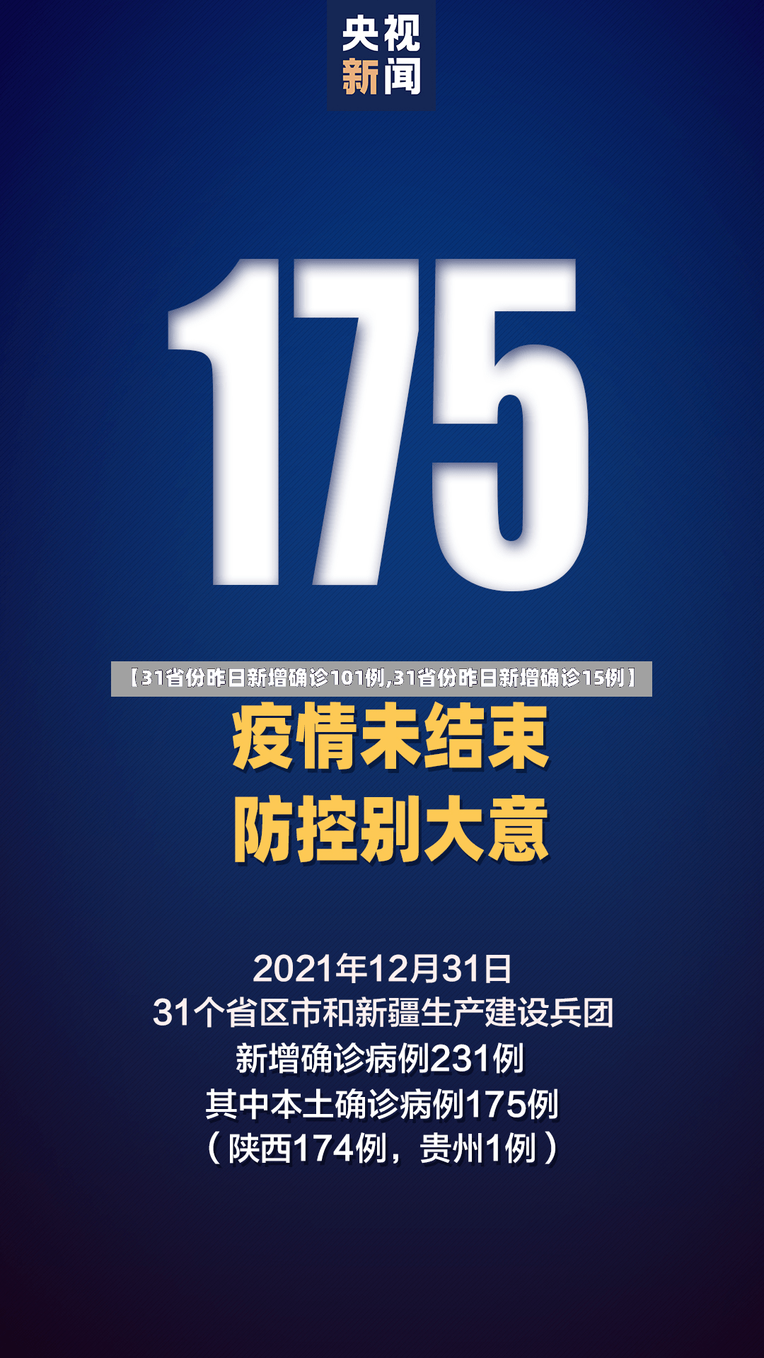 【31省份昨日新增确诊101例,31省份昨日新增确诊15例】