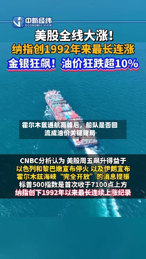 霍尔木兹通航高峰后，船队是否回流成油价关键赌局-第2张图片