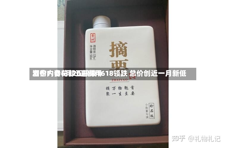 酒价内参6月20日费用发布：青花郎五粮液1618领跌 总价创近一月新低-第2张图片
