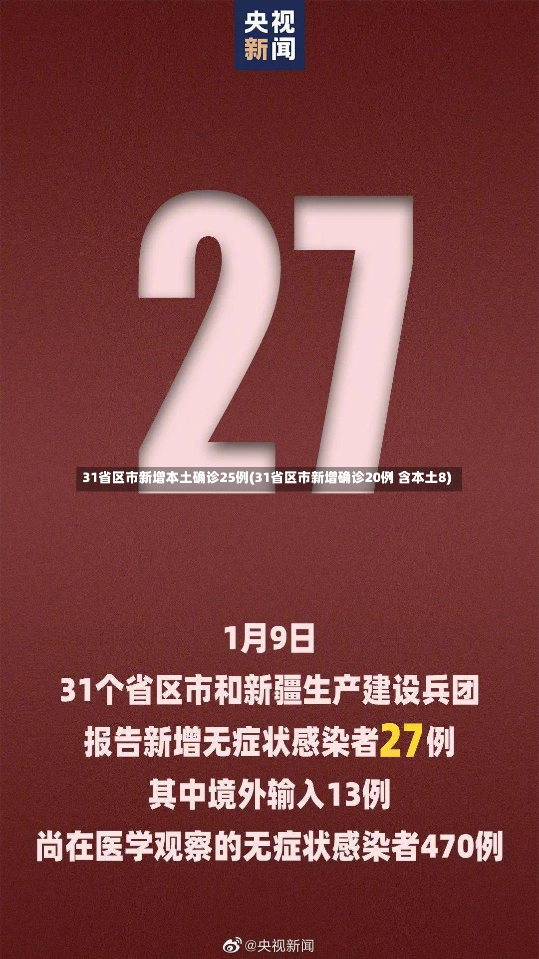 31省区市新增本土确诊25例(31省区市新增确诊20例 含本土8)-第3张图片