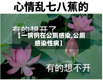 【一病例在公厕感染,公厕感染性病】-第2张图片
