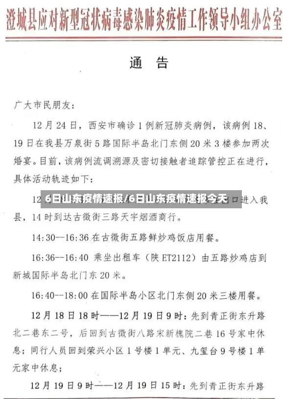 6日山东疫情速报/6日山东疫情速报今天-第3张图片