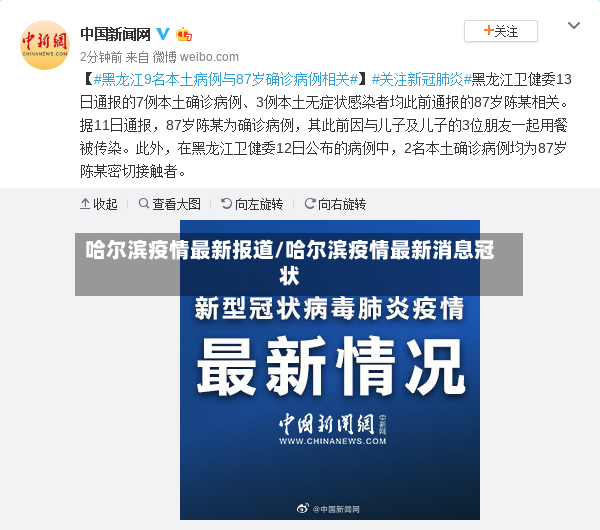 哈尔滨疫情最新报道/哈尔滨疫情最新消息冠状-第2张图片