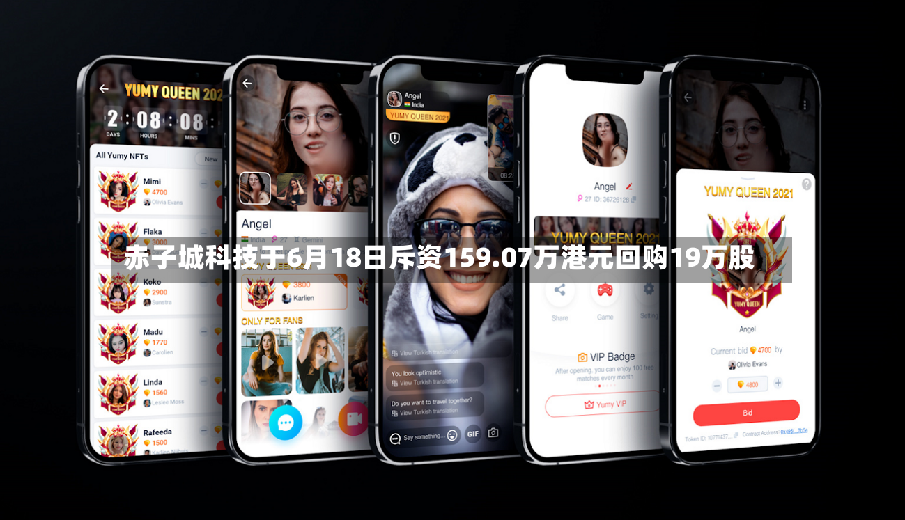 赤子城科技于6月18日斥资159.07万港元回购19万股