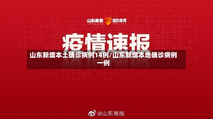 山东新增本土确诊病例14例/山东新增本地确诊病例一例-第2张图片