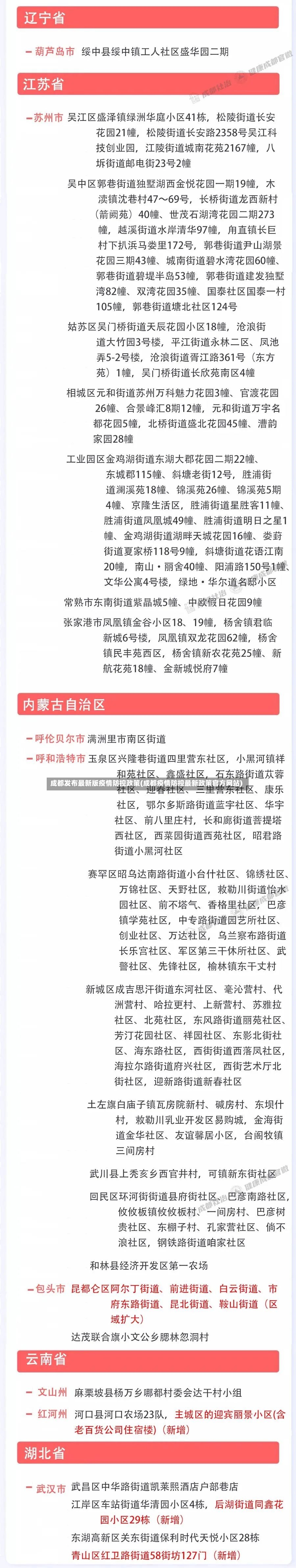 成都发布最新版疫情防控政策(成都疫情防控最新政策官方网站)