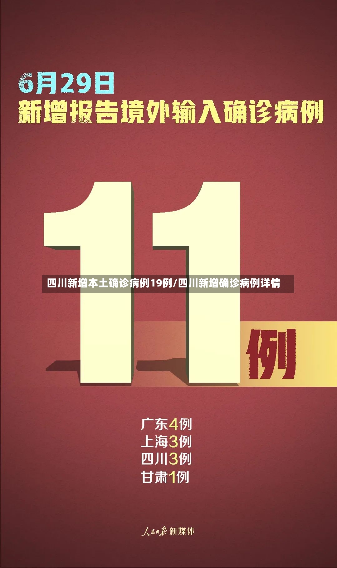 四川新增本土确诊病例19例/四川新增确诊病例详情-第2张图片
