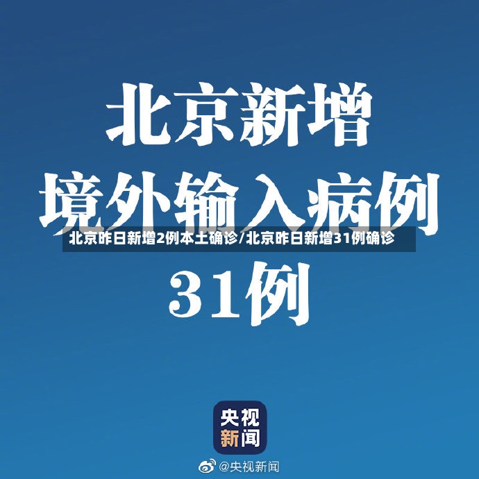 北京昨日新增2例本土确诊/北京昨日新增31例确诊-第2张图片