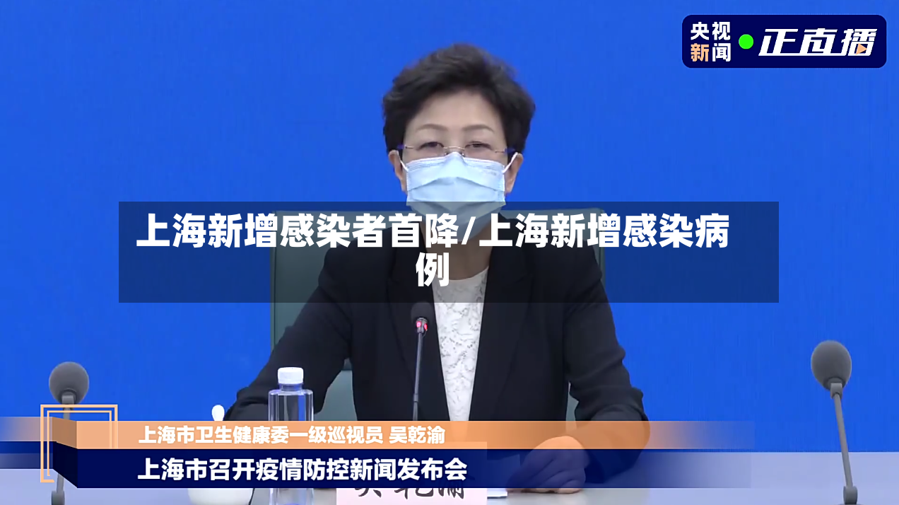 上海新增感染者首降/上海新增感染病例