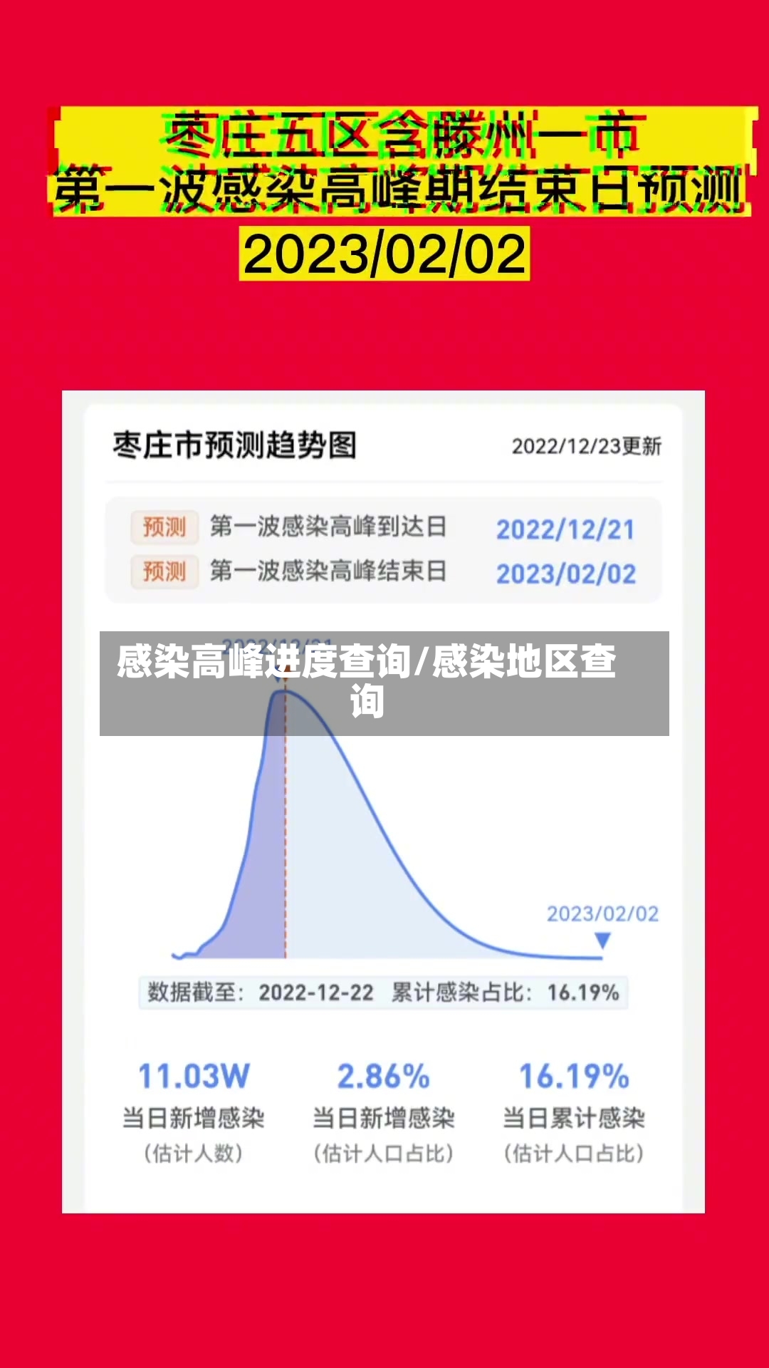 感染高峰进度查询/感染地区查询