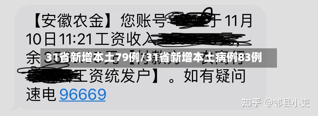31省新增本土79例/31省新增本土病例83例-第2张图片
