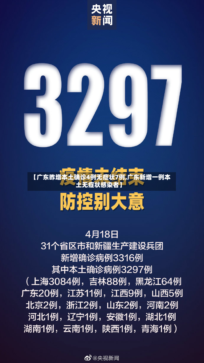【广东昨增本土确诊4例无症状7例,广东新增一例本土无症状感染者】-第2张图片