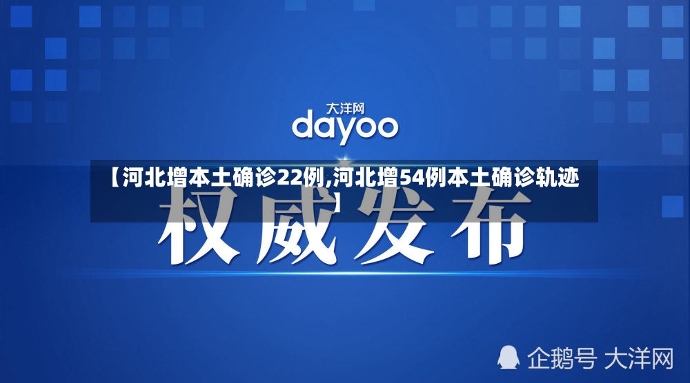【河北增本土确诊22例,河北增54例本土确诊轨迹】-第3张图片