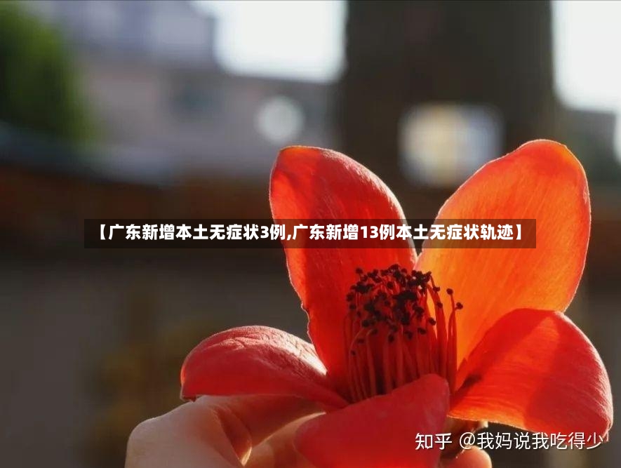【广东新增本土无症状3例,广东新增13例本土无症状轨迹】